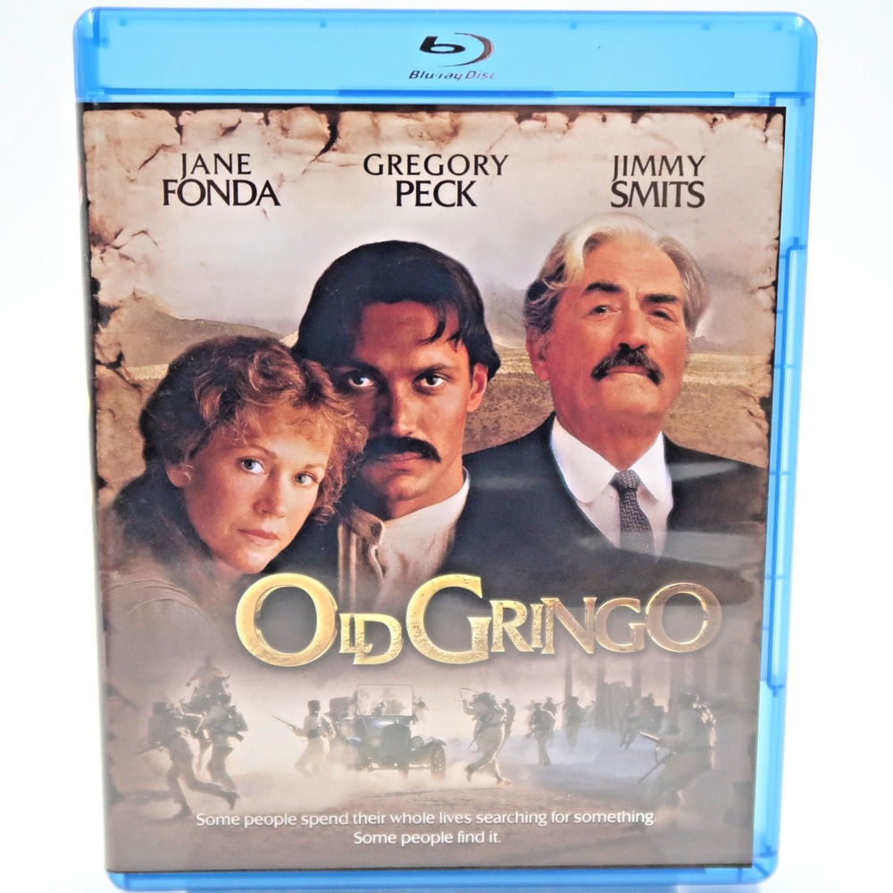Old Gringo Blu-ray 1989 Mill Creek Jane Fonda Gregory Peck Widescreen Movie